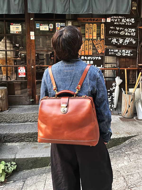 大暉愛用のボナールダレスバッグ(BJ-320)と野沢温泉街3