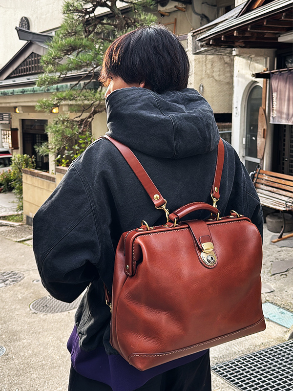 大暉愛用のボナールダレスバッグ(BJ-320)と野沢温泉街7