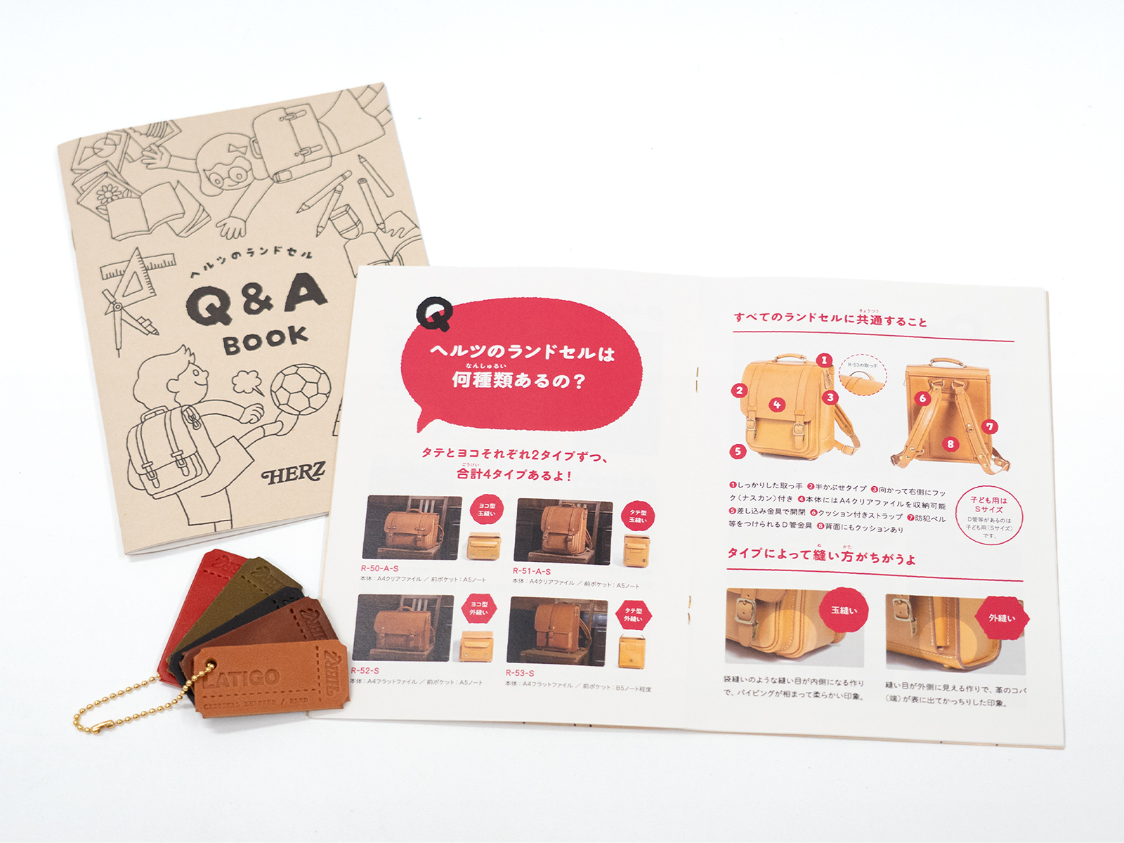 ランドセル専用のガイドブック